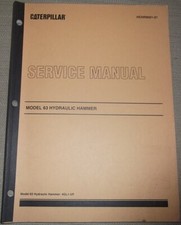 CAT CATERPILLAR 63 Manuale