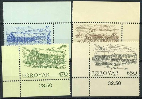 Isole faroe 1987 145 - mi., 145-148