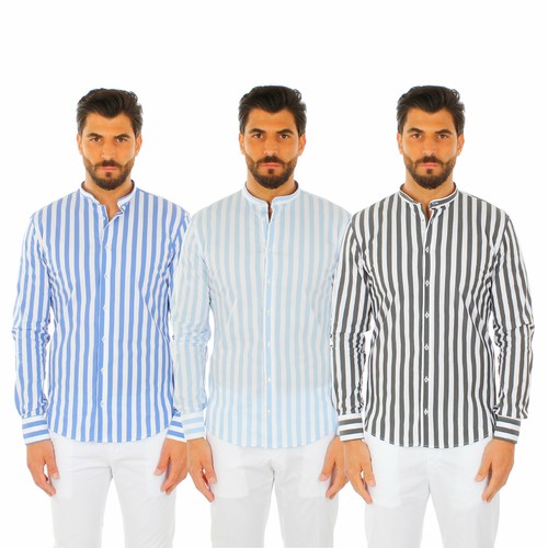 Camicia uomo slim fit - camicia,