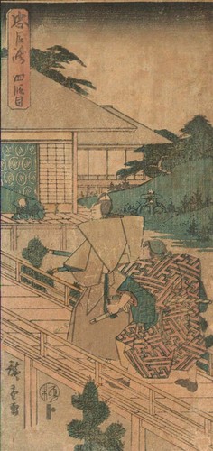 Estampe japonaise originale - estampe, de