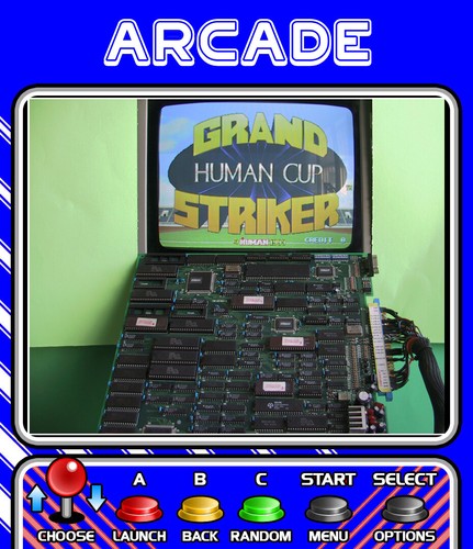 Scheda pcb jamma grand - scheda, "