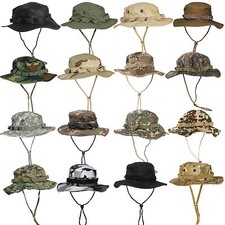 US Gi Boonie Cappello 16 Colori da Cowboy Tropenhut Safarihut Sole Mimetico