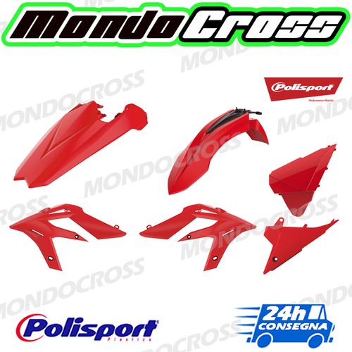 Kit plastiche polisport rosso - kit,