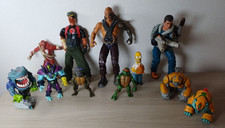 Lotto Giocattoli Vintage Ninja Turtles Street Sharks Action Man Gormiti ecc