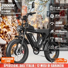 YVY 52V 40Ah 20" Bici elettrica Bici da citta elettrica 2000W pendolari​​ adulti