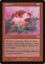 Rottura Nemesis Light Play MTG
