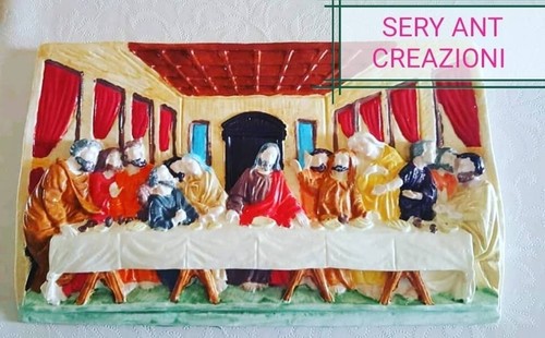 Quadro ceramica ultima - in,