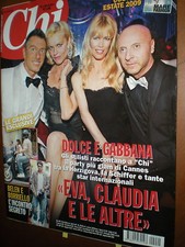 Chi 2009 22.EVA HERZIGOVA,CLAUDIA SCHIFFER,MARCO BORRIELLO,ELEONORA ABBAGNATO