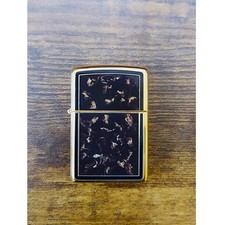 Zippo Marmo Marrone Oro