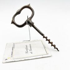 Cavatappi da collezione antico d'epoca corkscrew vintage tirebouchon in ferro 30