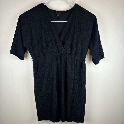 Abito torrid nero pizzo - abito, mezza