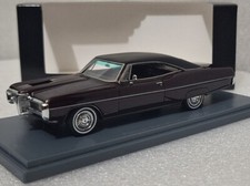 Pontiac Bonneville HT Coupe 1968 Bordeaux Met Nero 1:43 Neo 45810 SUPER RARO!!