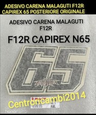 ADESIVO CARENA MALAGUTI F12R ORIGINALE CARROZZERIA CAPIREX 65 CARENA POSTERIORE 