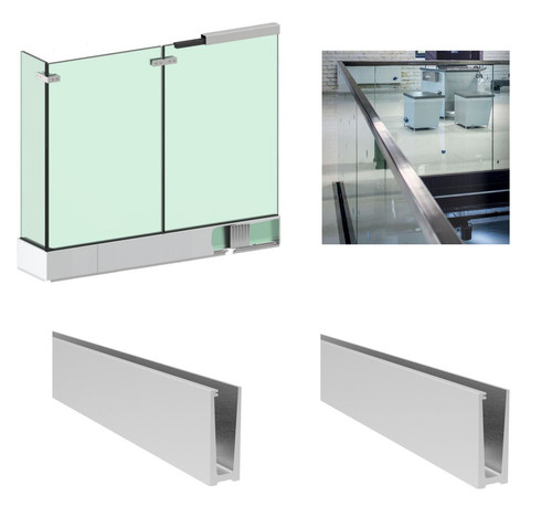 Ganzglasgeländer alluminio - ganzglasgeländer,