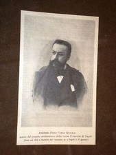 Architetto Pietro Carlo Quaglia Università di Napoli + Avvocato Labori E. Zola