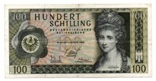 AUSTRIA - BANCONOTA DA 100