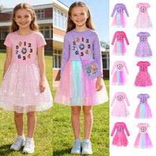 Vestito Ragazze Carino Numero