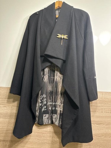Cappotto donna liu nero - cappotto,