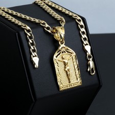 Ciondolo ciondolo Gesù ottone