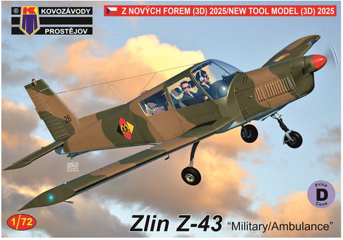 Zlin militare ambulanza - z-43, militare/ambulanza