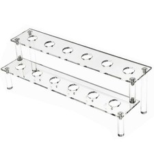 Porta cono gelato acrilico/staffa tubo uova/espositore da banco