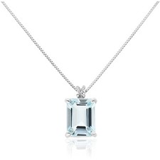 Collana Diamante, Acquamarina