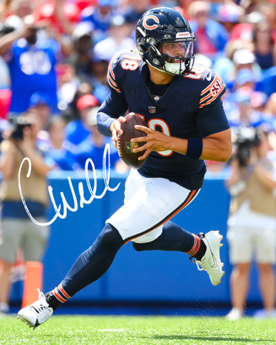Caleb williams auto 8x10 - caleb,