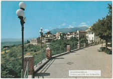 GUARDIAGRELE - CHIETI - VEDUTA PARZIALE CON LA MAIELLA - VIAGG. 1976 -62521-