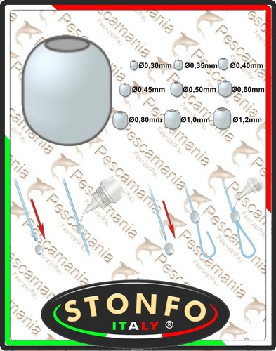 Perline stonfo plastica - perline, con
