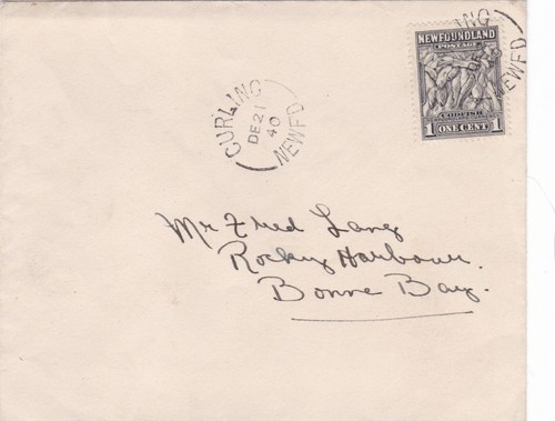 Newfoundland curling 1940 - newfoundland,