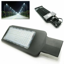 FARO LED LAMPIONE ESTERNO STRADALE PER PALO 50W 100W LUCE NATURALE FREDDA