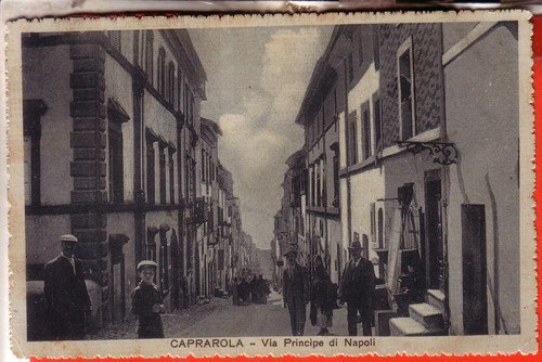 Cartolina caprarola non - fp,