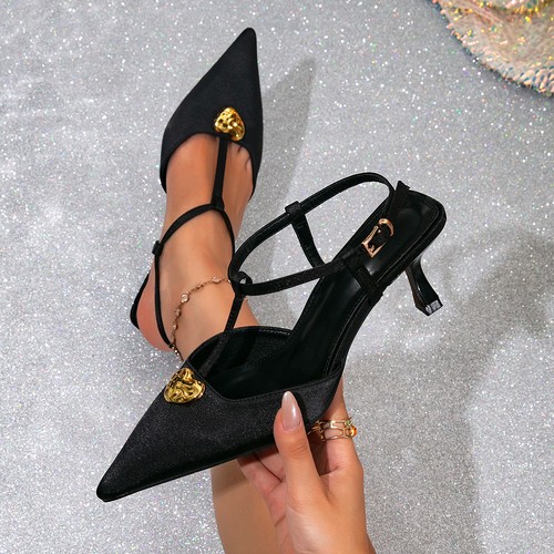 Scarpe eleganti raso a - eleganti, in