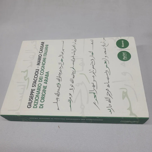 Dizionario - (staccioli, cassar)