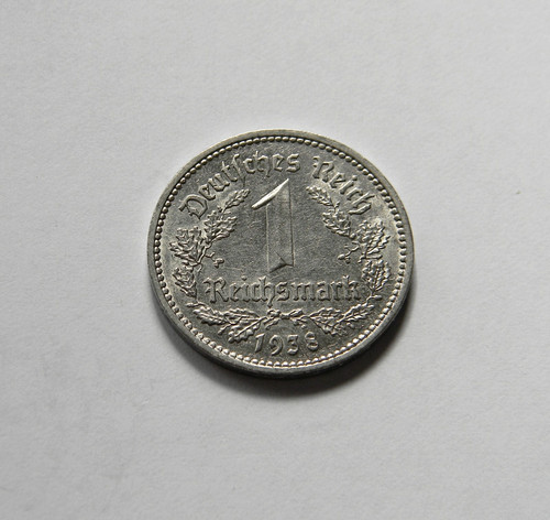 Terzo regno reichsmark - reichsmark, 1938