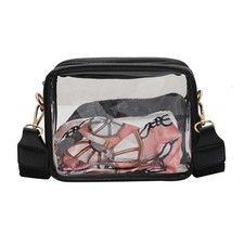 Borsa a tracolla trasparente