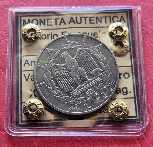 Lire 1939 xvii antimagnetico - 1939,