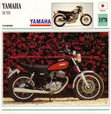 YAMAHA SR 500 SR500 500SR 1978