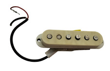 Pickup Staggered Bianco Usato Discreto Testato Funzionante Chitarra Elettrica
