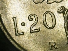 50 LIRE 1981 ERRORE - LINEA IN