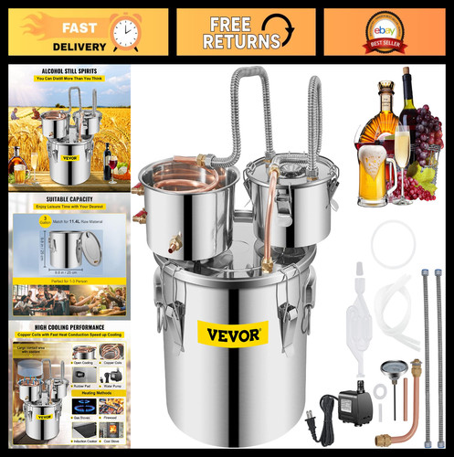 Kit distillatore alcool - alcool, in
