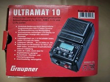 Caricabatteria ULTRAMAT 10 6410 di Graupner in scatola originale ottime condizioni testato alimentatore