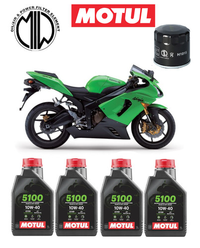Kit tagliando motul 5100 10w40 - kit,