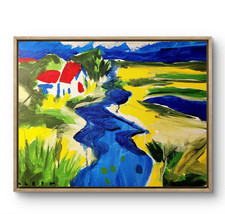 Quadro acrilico moderno