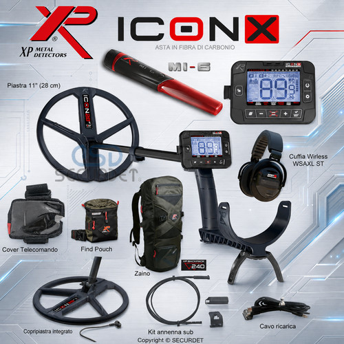Metal detector iconx - detector, xp