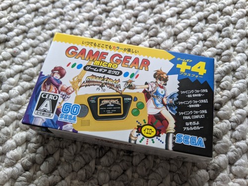 Sega game gear micro console - game,