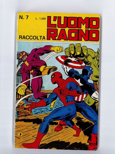 Raccolta uomo ragno - l'uomo,