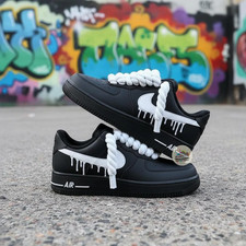 Nike Air Force 1 Custom Black