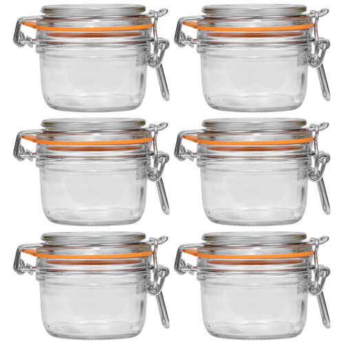 125ml vetro staffa filo - 6x,