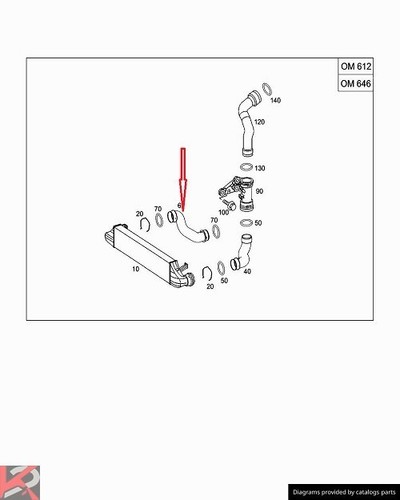 Manicotto intercooler - manicotto,